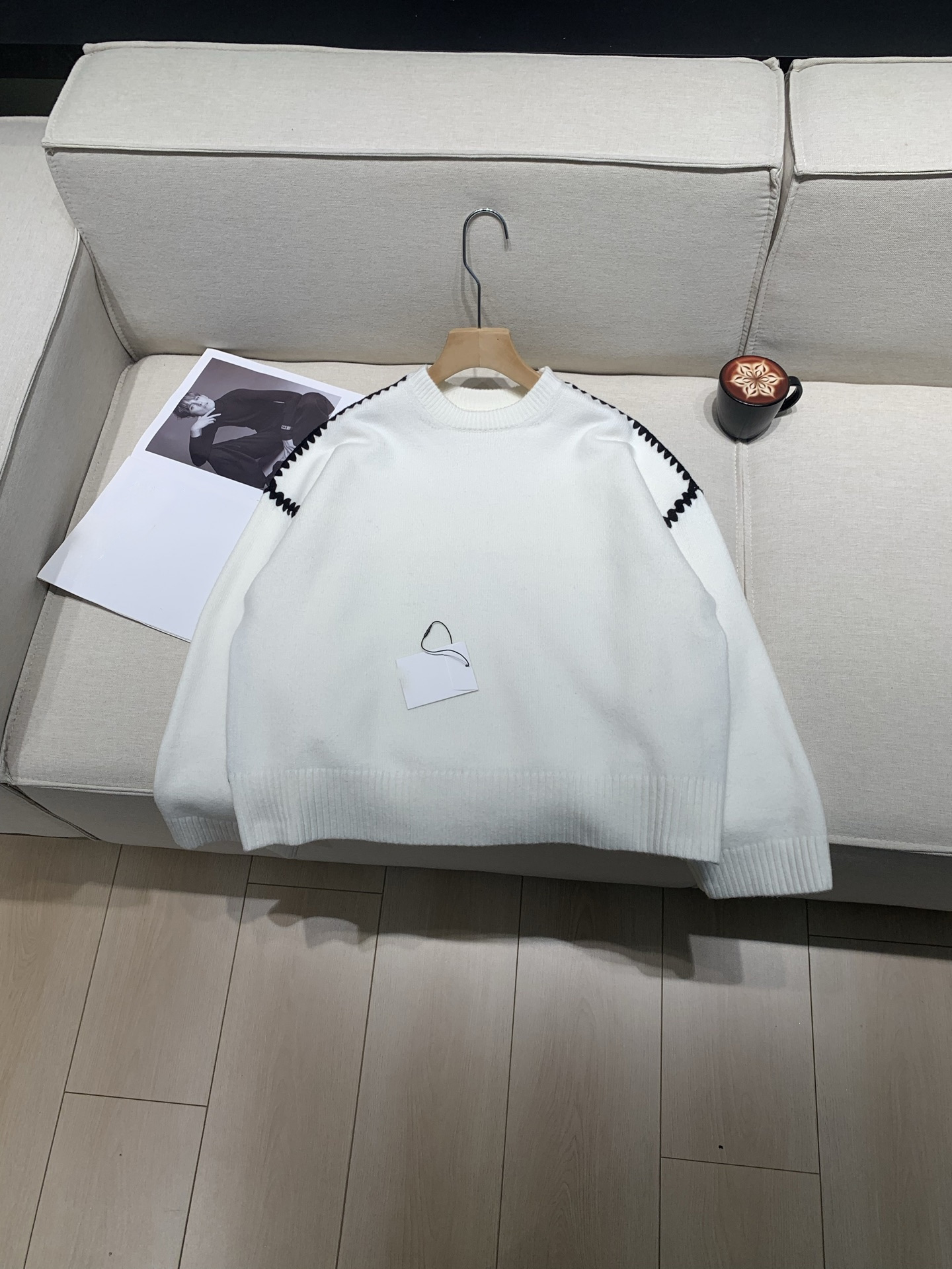 Cashmere Sweater Formal - New Autumn/Winter High-Quality Fashionable Casual Embroidered
