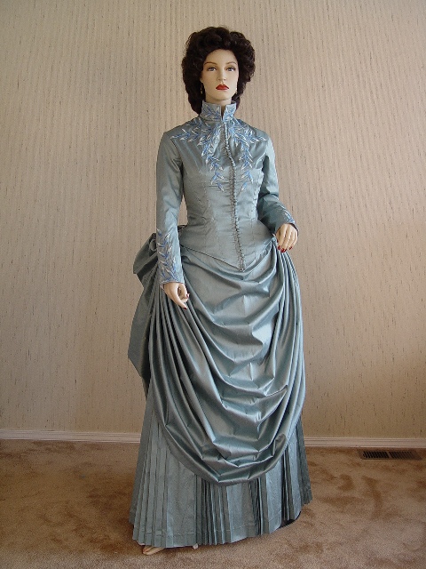 Victorian Women'S Formal Wear - Dracula Mina Harker Cosplay Costume Bustle