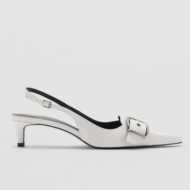 Sexy Pointed Toe Backless Desi - Slingback Heel Formal のレビューと価格