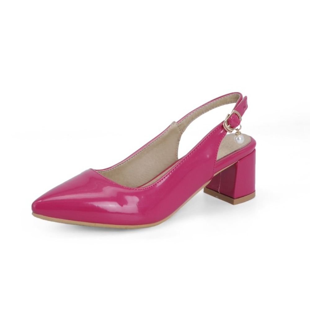 Patent Leather Slingback Pumps - Slingback Heel Formal のレビューと価格