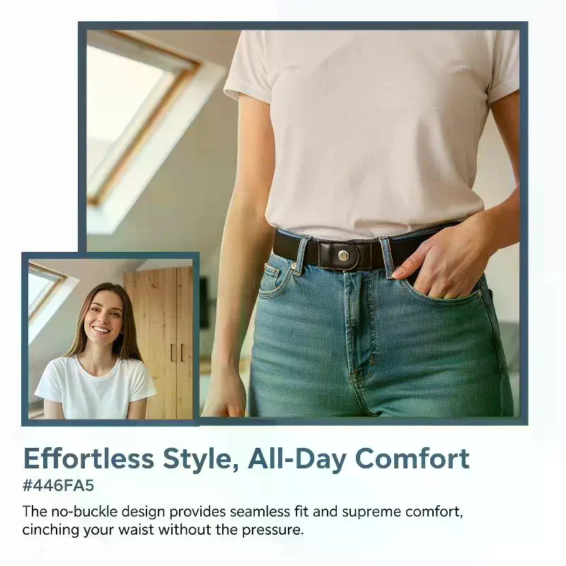 Elastic No Buckle Belt Adjusta - Women Formal Wear With Jeans のレビューと価格