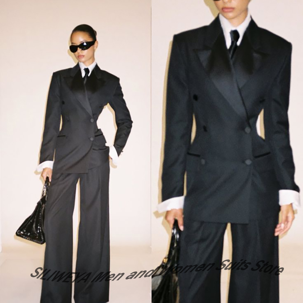 Professional Women's Black Dou - Women'S Office Formal Wear For Ladies のレビューと価格