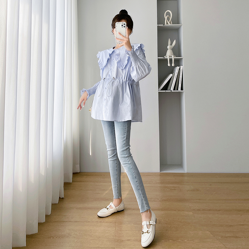 Long Sleeve Shirts Womens Cott - Women Formal Blouses For Evening Wear のレビューと価格