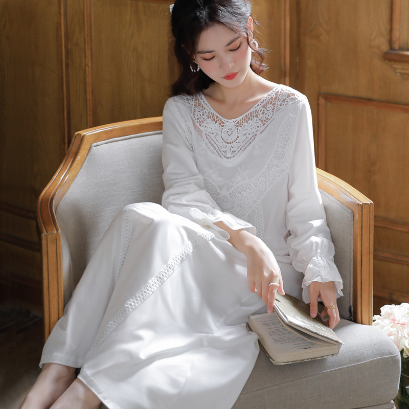 Romantic Lace Nightdress Women - Victorian Women'S Formal Wear のレビューと価格