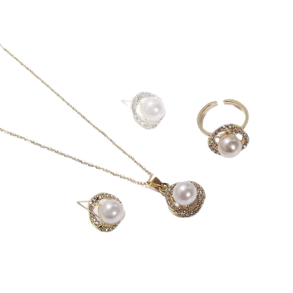 3PCS Elegant Floral Wrapped Pe - Formal Wear Jewelry For Women のレビューと価格