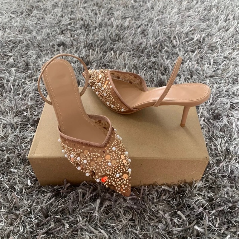 YNPO Fashion High Heeled Forma - Slingback Heel Formal のレビューと価格