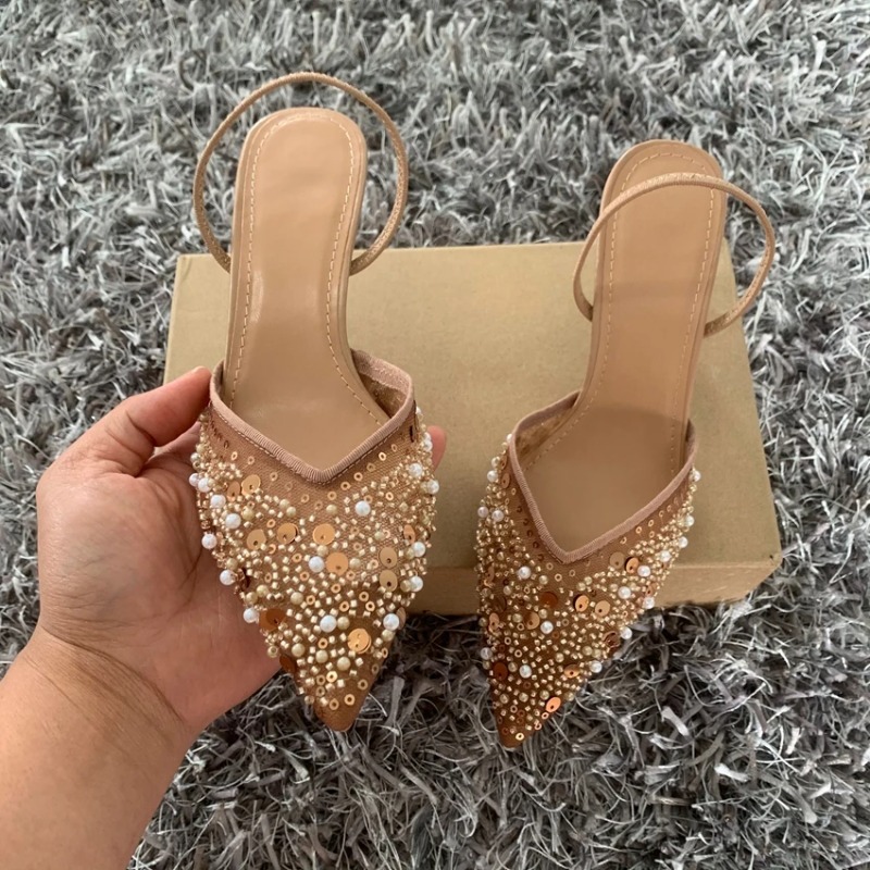 YNPO Fashion High Heeled Forma - Slingback Heel Formal のレビューと価格
