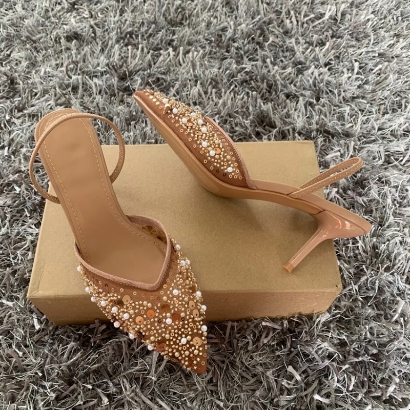 YNPO Fashion High Heeled Forma - Slingback Heel Formal のレビューと価格