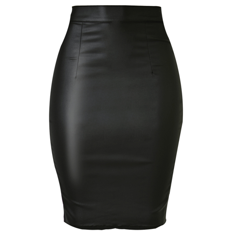 Stretch Faux Leather Skirts Wo - Women Formal Wear With Jeans のレビューと価格