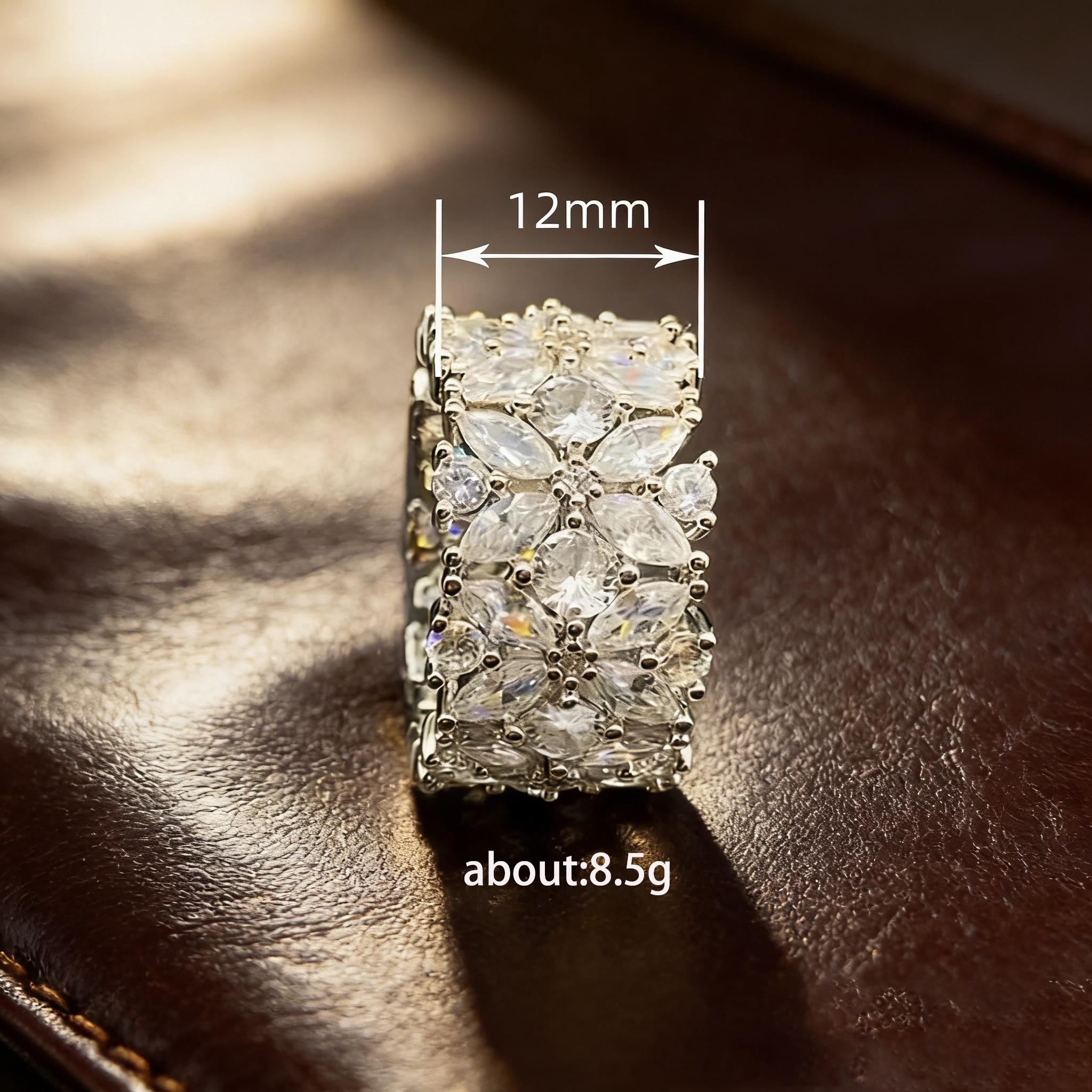 Vintage Flower Cluster Wide Ba - Formal Wear Jewelry For Women のレビューと価格