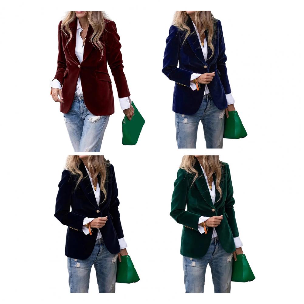 Velvet Large Size Women Prom P - Women'S Office Formal Wear For Ladies のレビューと価格