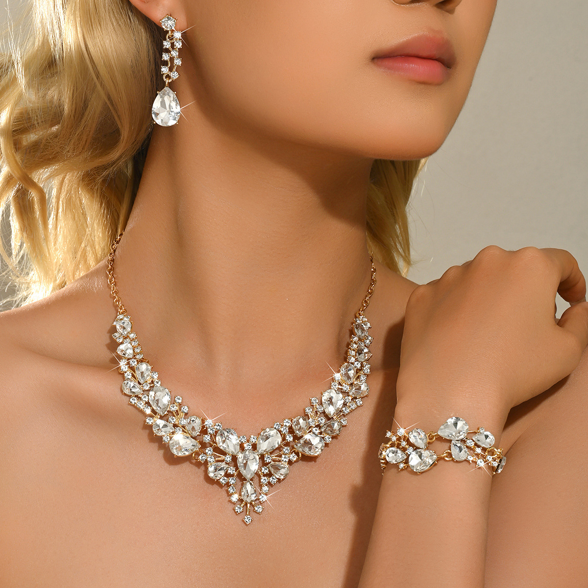 Fashion 3pcs Set Alloy Jewelry - Formal Wear Jewelry For Women のレビューと価格