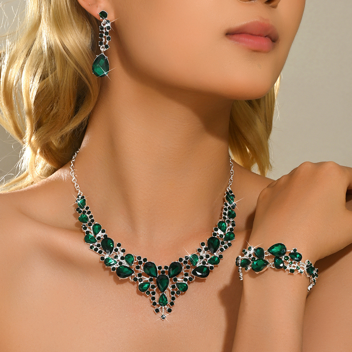 Fashion 3pcs Set Alloy Jewelry - Formal Wear Jewelry For Women のレビューと価格