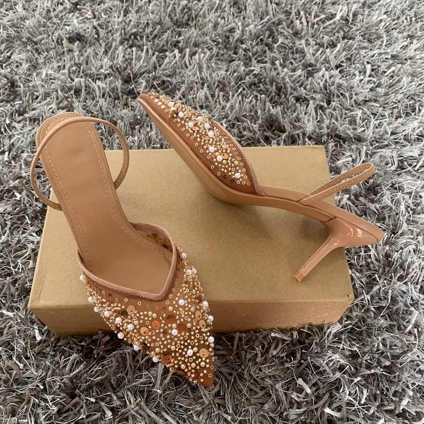 Fashion High Heeled Formal Par - Slingback Heel Formal のレビューと価格