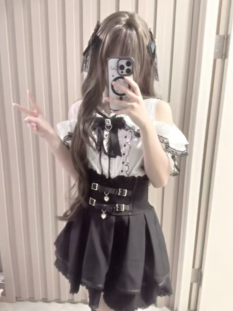 2026 Cute Ruffled Japanese Lol - Formal Wear Japan Women のレビューと価格
