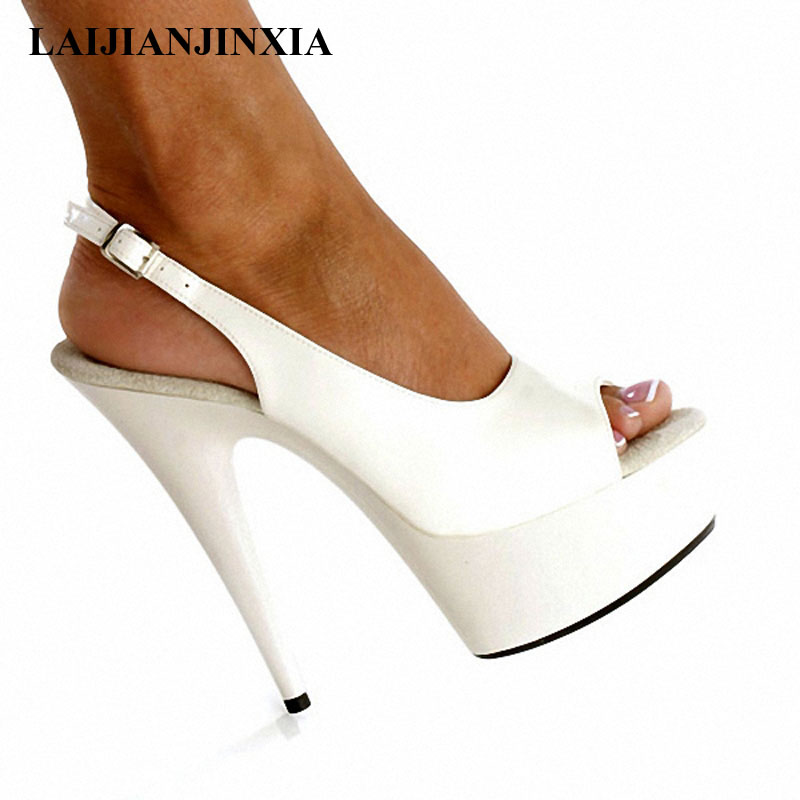Auman Ale 15cm Sexy High-Heele - Slingback Heel Formal のレビューと価格