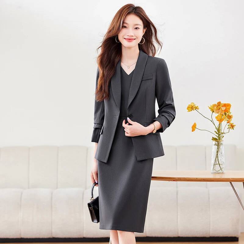 High Quality Fabric Women Busi - Women'S Office Formal Wear For Ladies のレビューと価格