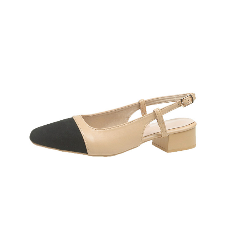 Patchwork Leather Slingbacks W - Slingback Heel Formal のレビューと価格