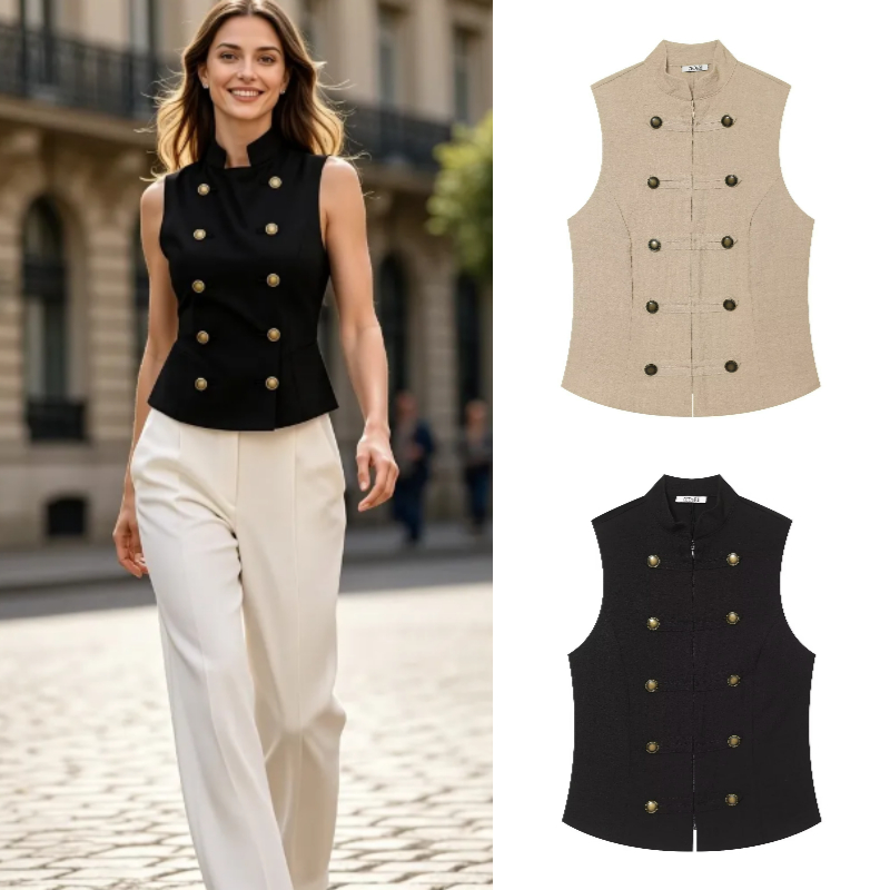 Women's Slim Fit Sleeveless Bu - Women Formal Blouses For Evening Wear のレビューと価格