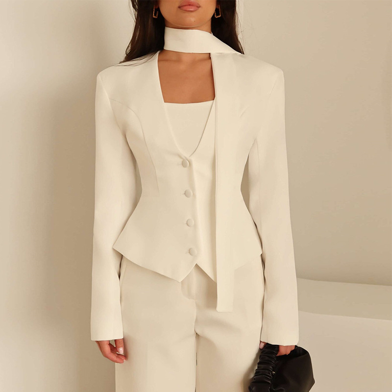 Autumn Women Suit 1 Piece Shor - Women'S Formal Wear Wedding Guest のレビューと価格
