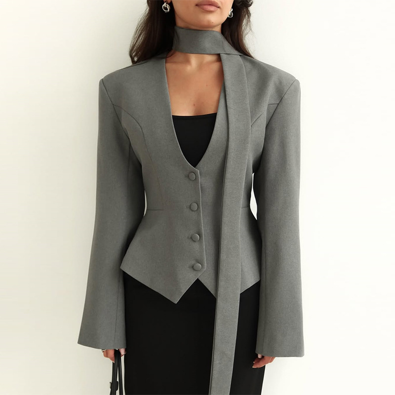 Autumn Women Suit 1 Piece Shor - Women'S Formal Wear Wedding Guest のレビューと価格