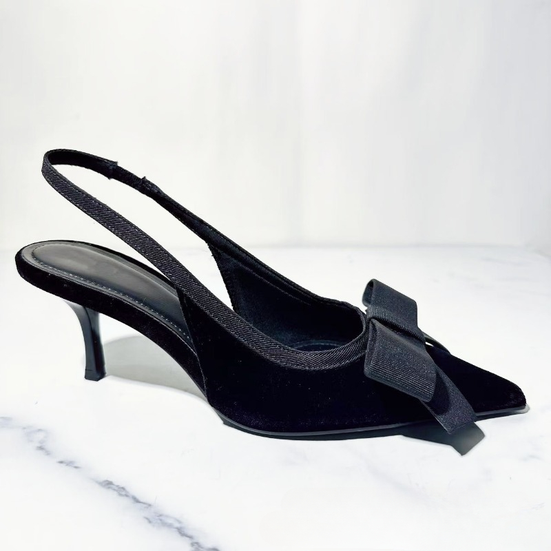 Ladies Thin Heel Pointed Toe S - Slingback Heel Formal のレビューと価格