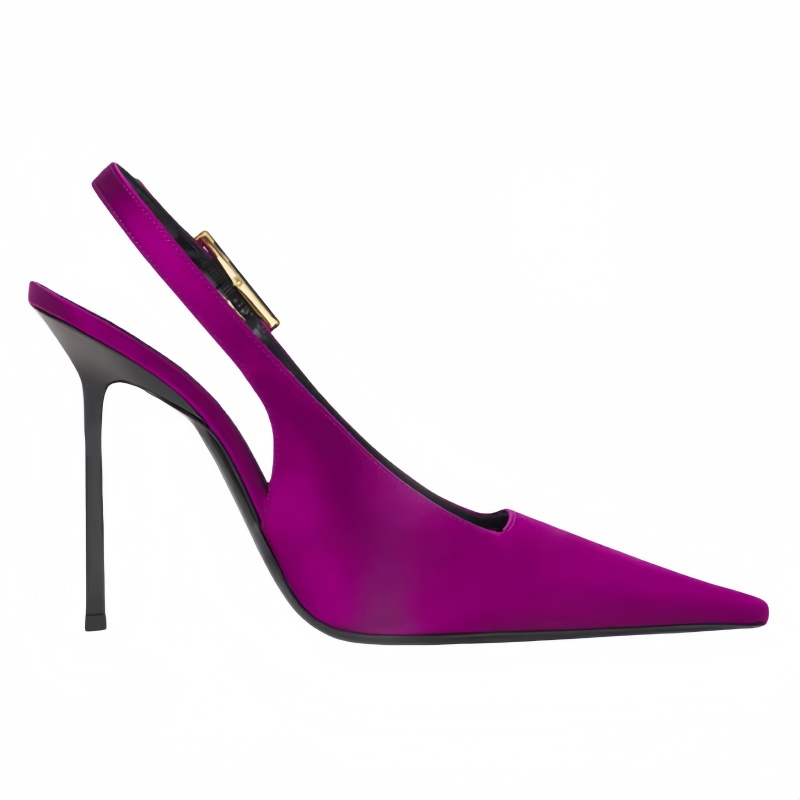 New Luxurious Satin Fashion Sa - Slingback Heel Formal のレビューと価格