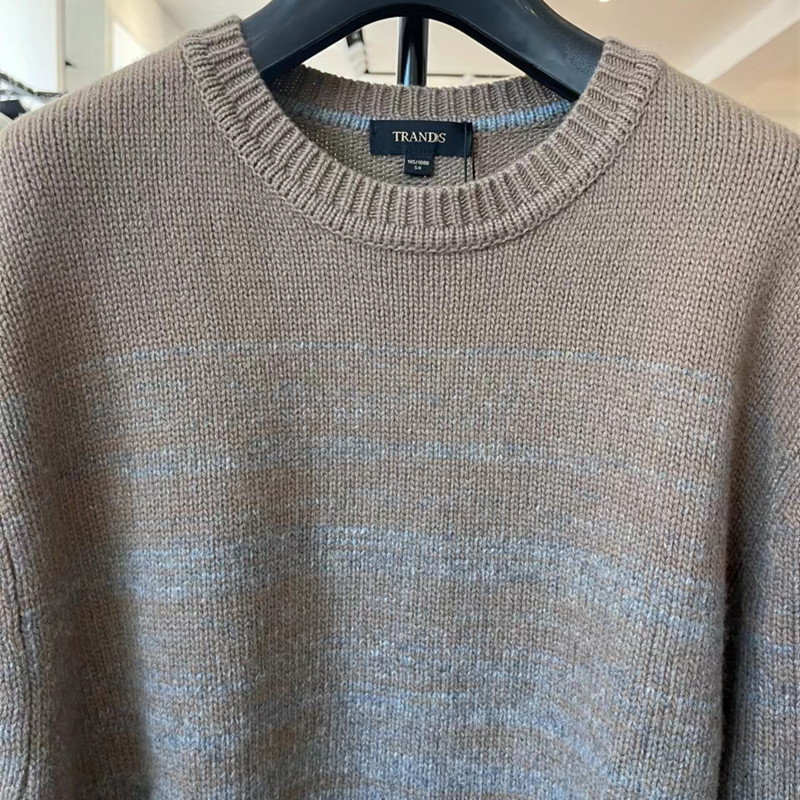 Men's Knitted Sweater Blend Wo - Cashmere Sweater Formal のレビューと価格