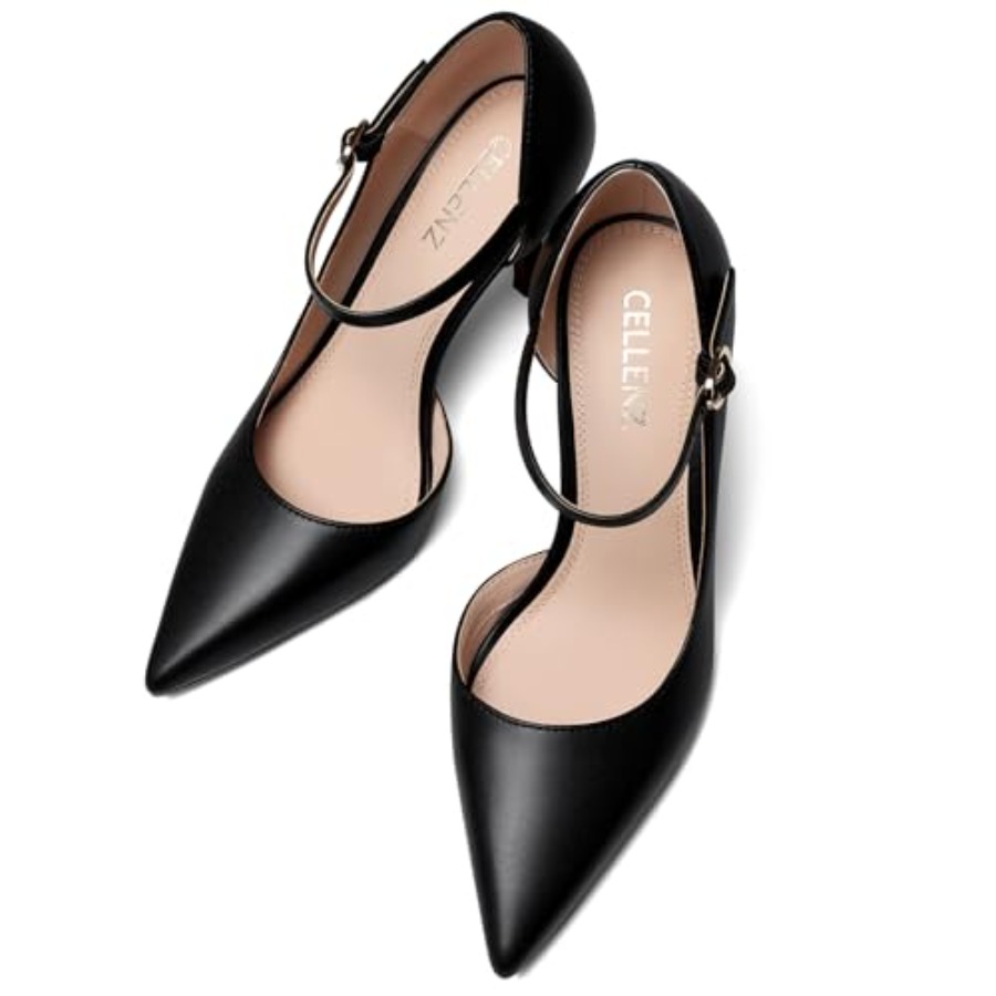 CELLENZ Women High Heels Pumps - Slingback Heel Formal のレビューと価格