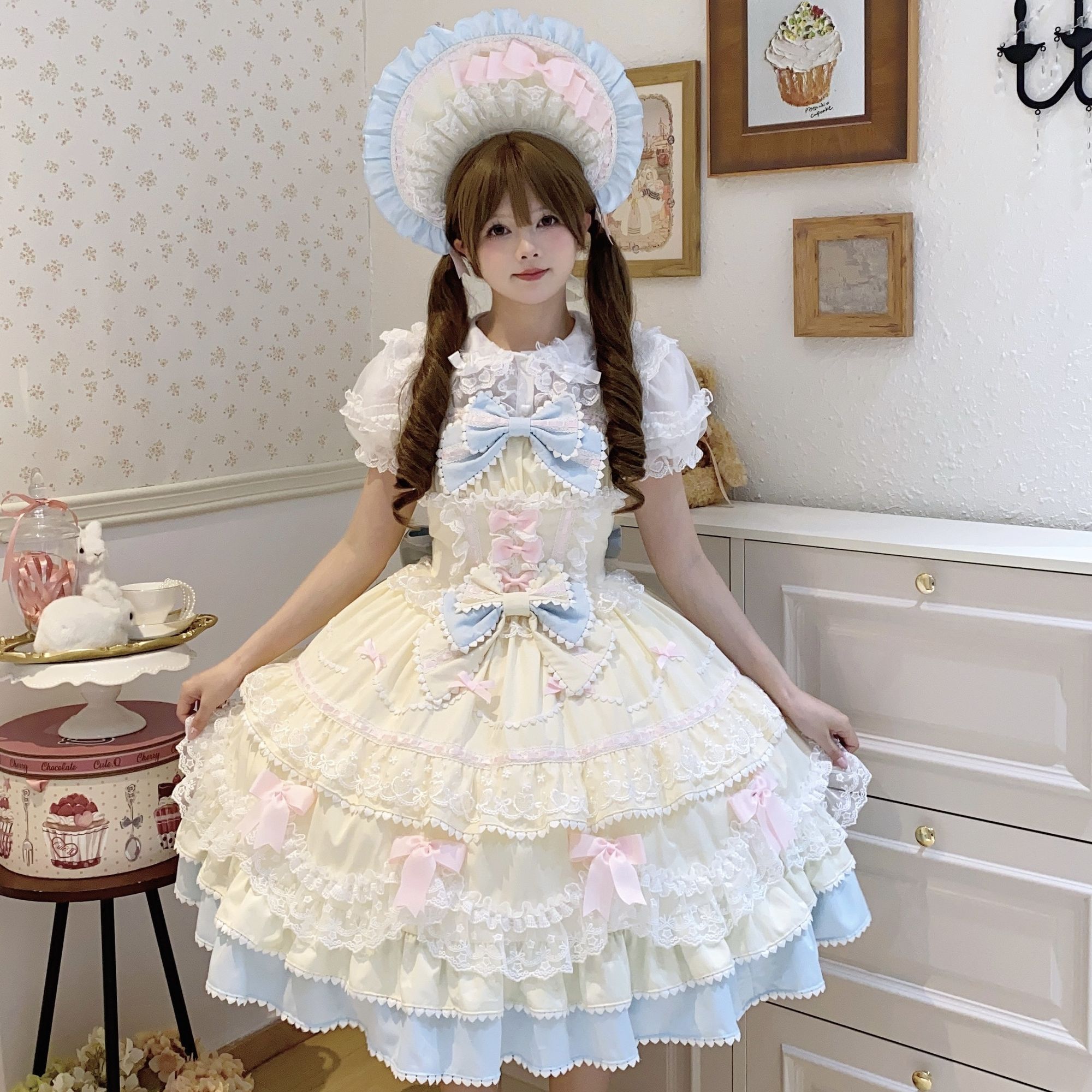 Lolita Dress Cute Jsk Suspende - Victorian Women'S Formal Wear のレビューと価格