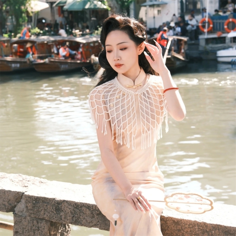  Light Pearls Decorated Pearls - Formal Wear Jewelry For Women のレビューと価格