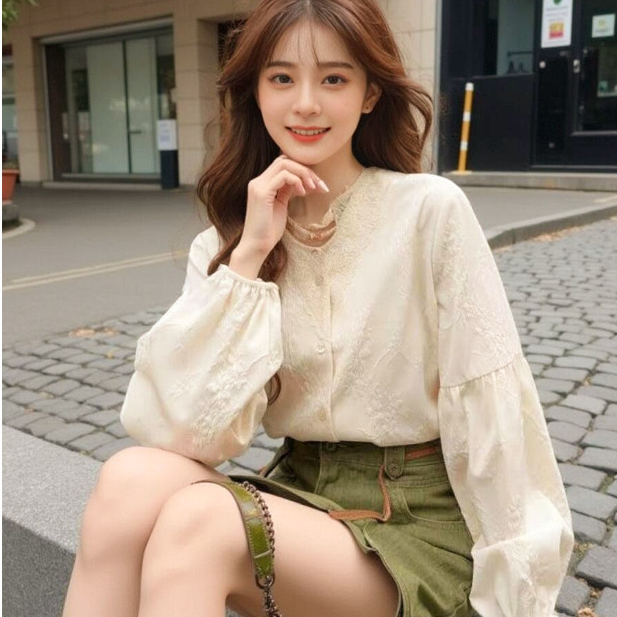 Long Sleeve Shirts Womens Chif - Women Formal Blouses For Evening Wear のレビューと価格
