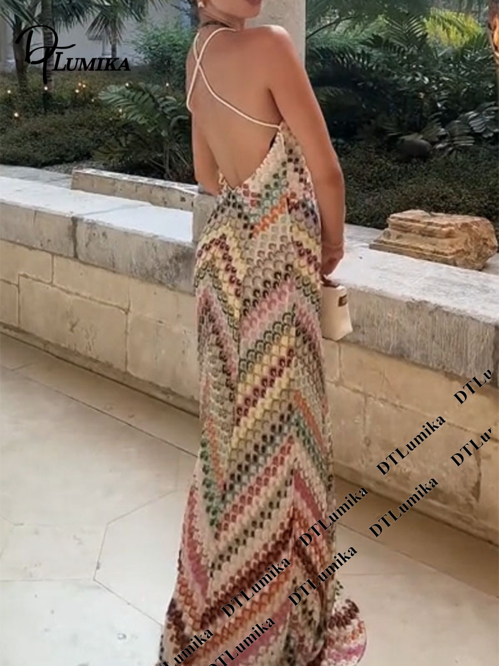DTLumika Bohemian Print Maxi D - Women'S Formal Resort Wear のレビューと価格