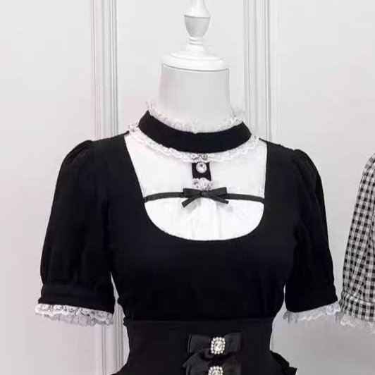 Japanese Lolita Blouse Women K - Women Formal Blouses For Evening Wear のレビューと価格