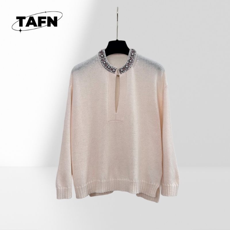 25 spring  wool sweater bling  - Cashmere Sweater Formal のレビューと価格