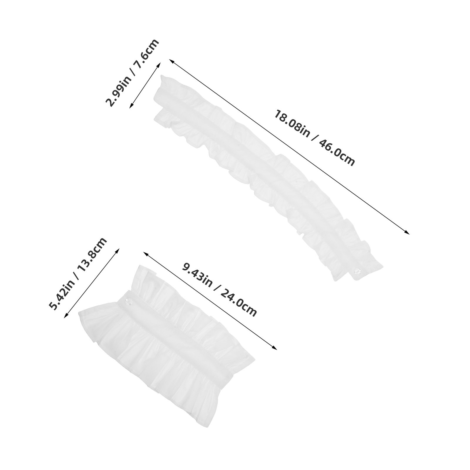 1Set Detachable Victorian Lace - Victorian Women'S Formal Wear のレビューと価格