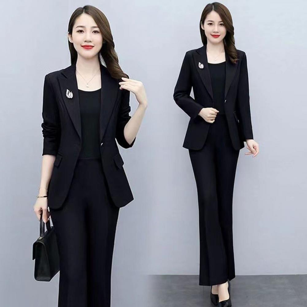 2 Pcs/Set Lady Formal Coat Pan - Women'S Office Formal Wear For Ladies のレビューと価格