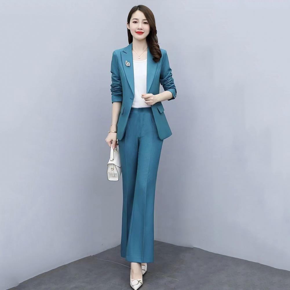 2 Pcs/Set Lady Formal Coat Pan - Women'S Office Formal Wear For Ladies のレビューと価格