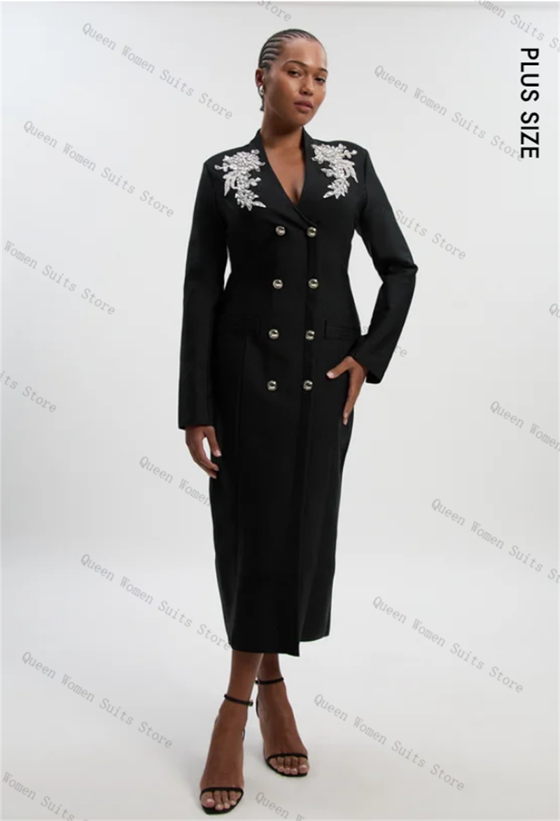 Black Cotton Women Suit 1 Piec - Women'S Formal Wear Wedding Guest のレビューと価格