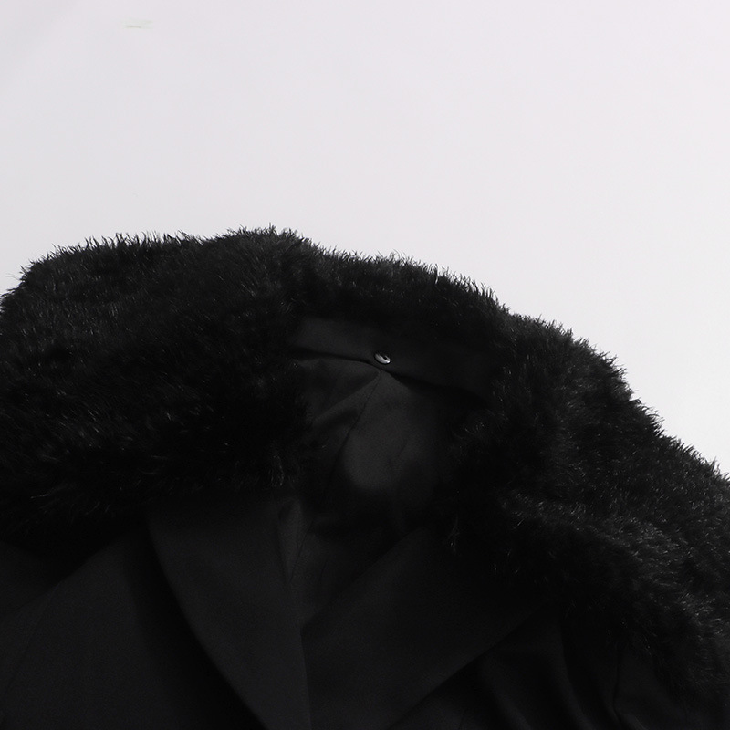 Fur Women Coat Windbreaker Bel - Women'S Formal Wear Wedding Guest のレビューと価格