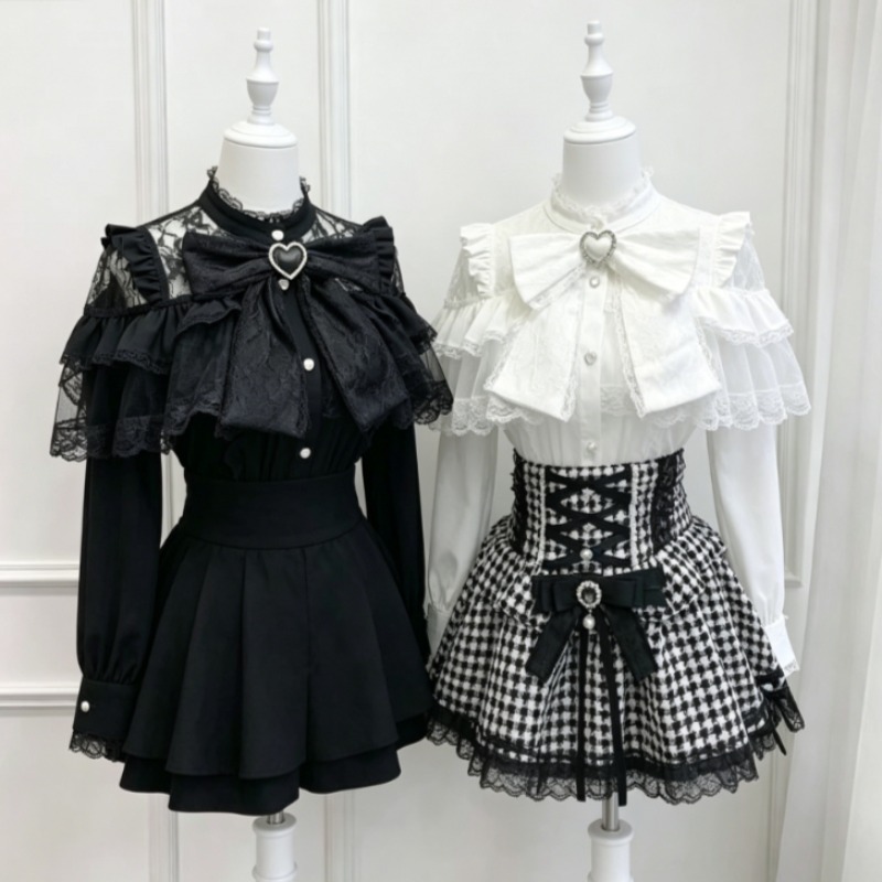 2026 Japanese Kawaii Lolita Bl - Women Formal Blouses For Evening Wear のレビューと価格