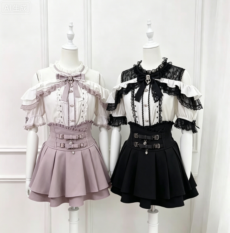2026 Japanese Kawaii Lolita Bl - Women Formal Blouses For Evening Wear のレビューと価格